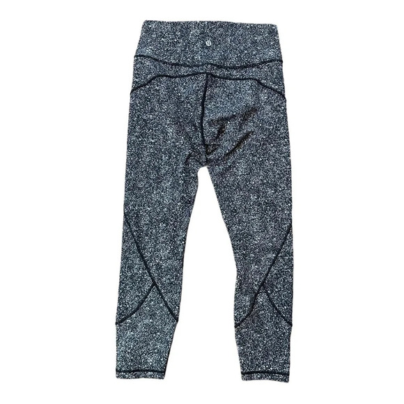 Lululemon In Movement Everlux 25" Tight in Starlight Black. Sz: 8 - Picture 8 of 12